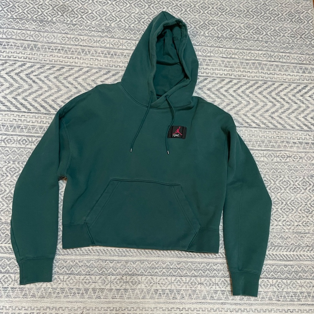 Air Jordan cropped hoodie